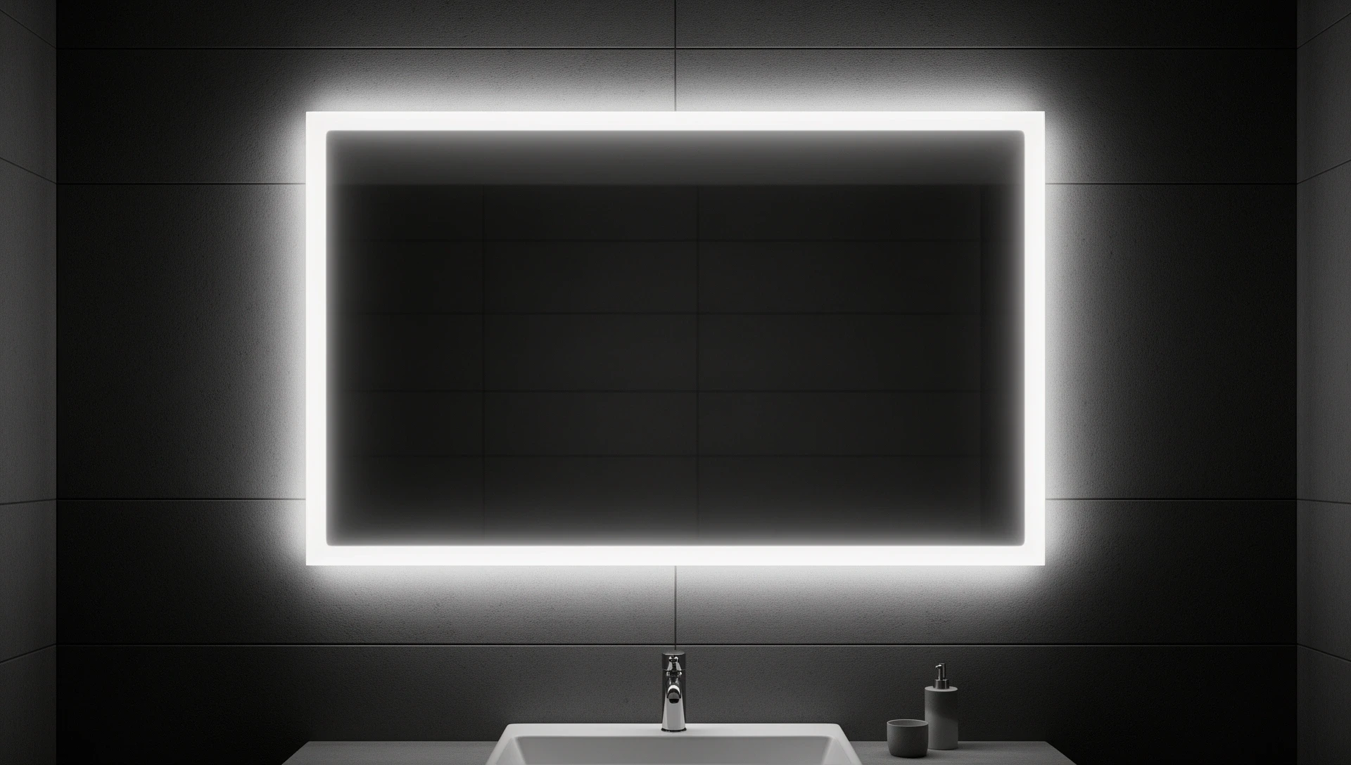 Brueckenlager LED Badspiegel